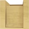 Ekena Millwork 8"W x 8"D x 8"H Wide Sheridan Rough Cedar Woodgrain TimberThane Corbel, Primed Tan CORUR08X08X08SHERCPR - alternate 4